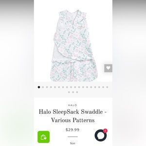 New Halo Sleepsack Swaddle